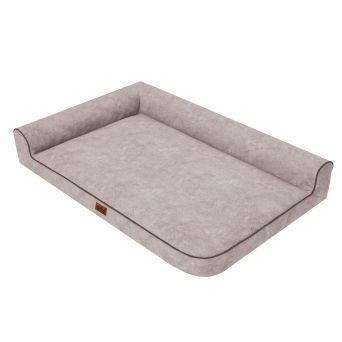 Hundebett, Hundematratze "Best", Farbe grau-beige