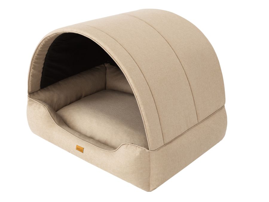 Hundebett und Hundehütte Prompter beige